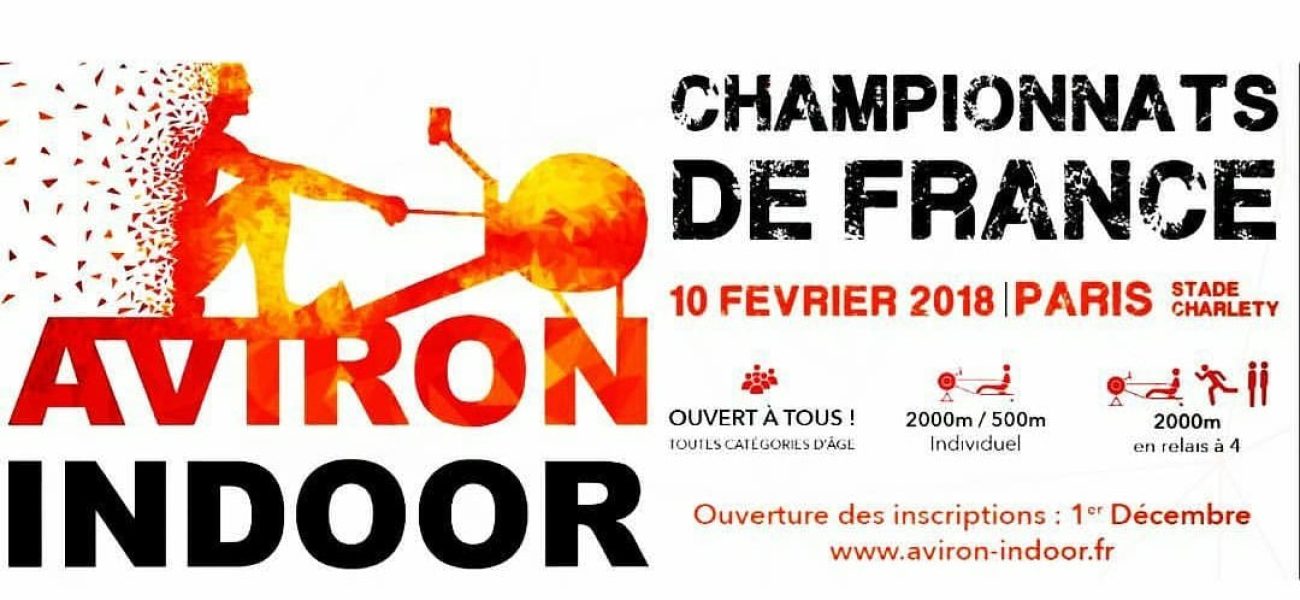 Championnats de France d&rsquo;Aviron Indoor 2018